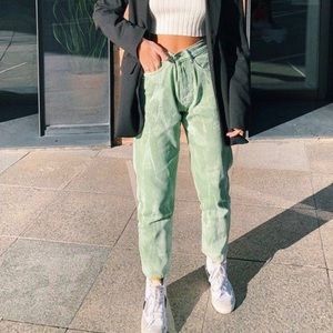 VRG GRL 1995 Tour Tie Dye Jeans // Sage